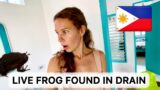 Friends to the rescue: Filipinos & Russians unite to clean the drain in our home in the Philippines