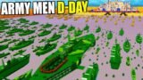 Full-Scale Army Men D-DAY Beach Invasion of MEGA-FORTRESS! – Attack on Toys