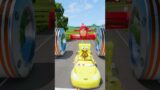 Funny Cars & Shit Cars VS Spinning Hulk Leg, 2 Bollards and Hands – BeamNG.drive