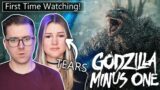 Godzilla Minus One  | First Time Watching! | Movie REACTION!