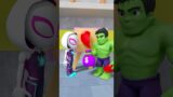 Help Spider-man vs Hulk Get Gwen Girl Attention in Barry Prison Challenge! #shorts #gta