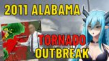 I was SO scared when this was happening. Dragonspit Reacts: Alabama Tornado Outbreak + Story Time