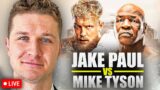 Jake Paul vs Mike Tyson LIVESTREAM Watch Party From Dallas With Papa Plem!! The W.A.D.E. Concept
