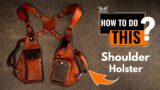 Leather Shoulder Holster DIY