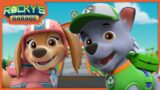 Liberty's Broken Scooter, Pup To The Rescue! – Rocky's Garage – PAW Patrol Cartoons