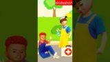Little kid falls, ambulance comes to the rescue! #kid #short
