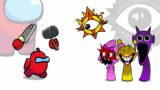 Mini Crewmate Kills Sprunki Characters – Part 4 | Among Us | Moom Toons