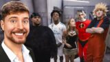 Mr. Beast Trapped iShowSpeed in a HAUNTED HOUSE