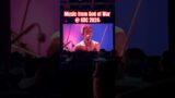 Music from God of War at Game Developers Conference 2024