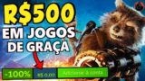 R$500 Reais em Jogos para Resgatar AGORA e Monster Hunter Wilds!