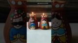 Terracotta Diya Decoration | Diya Decoration #diyadecoration #diya #diwali #shorts #art