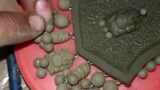 Terracotta temple pendant
