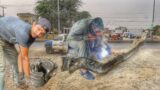 Truck Front Axle Snap! Repairing a Broken Axle In 2 Pieces