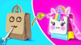 Turn Cardboard into Cute Creations! Super Rainbow Cardboard Crafts by 123 GO!
