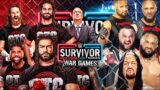 WWE 2K24 – Roman Reigns Sami Zayn Jey Uso Seth Rollins vs Bronson Solo Sikoa Tama Tonga Jacob Fatu