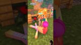 baby alex runs to the rescue #minecraftanimation #shorts