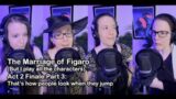female baritone sings The Marriage of Figaro – Act 2 Finale Part 3/4, who jumped from the balcony?