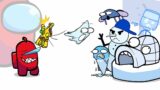Mini Crewmate Kills Sprunki Characters | Among Us Animation