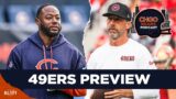 49ERS PREVIEW: Thomas Brown coaches against Kyle Shanahan in first game as HC | CHGO Bears Podcast