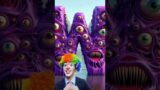 Alphabet lore monster with clown New