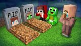 Baby JJ and Baby Mikey Lost their Family – Sad Ending – Maizen Minecraft Animation