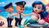 Baby Police to the Rescue|| Pregnant Mermaid Needs Help |Pregnant Mermaid gets boo boo!