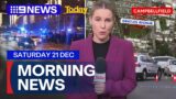 Car drives into crowd at German Christmas market; Melbourne shooting | 9 News Australia