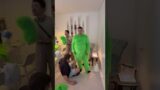 Carlinhos amou sua fantasia