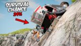 Cliffs Of Death – Survival chance #6 – BeamNG Drive Cliff Jumps