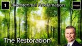 Come Follow Me – Bicentennial Proclamation: The Restoration