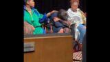 Danielle Brooks and Fantasia comforting taraji during an q&a interview | #thecolorpurple