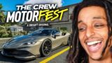 Driving My IRL Ferrari SF90 in the Crew Motorfest Y2! #ad