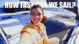 FASTEST SAIL EVER on Ruby Rose 2! | Catamaran Sailing in Greece