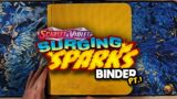 Filling Out My SURGING SPARKS Binder – Pt.1