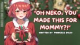 Giving Mommy a special handmade gift [F4M] Neko  / Cuddles / Kisses / Good boy / scratches / ASMR