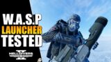 Helldivers 2 – W.A.S.P Launcher Tested vs Every Faction