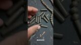 How to make Cylindrical beads for Terracotta jwellery #art#trending#terracotta#shorts#clay#jwellery