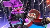 JJ and Pinki's Sister On ONE DESERT ISLAND BLOCK – Full Episode Sprunki Animation in Minecraft