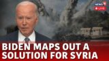 Joe Biden Offers A Blueprint For U.S Support In Syria | Biden Announces Airstrikes Against ISIS N18G