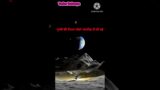 Lander work on lunar surface #planet #space #moon