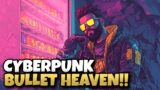 NEW Cyberpunk Supersoldier Bullet Heaven Roguelite! | Sodaman