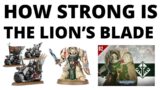 New Dark Angels Rules – Lion's Blade Task Force Revealed, How Strong is It?