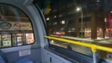 Ottawa OC Transpo double-decker bus ride on the 6 route: Greenboro – Rockcliffe
