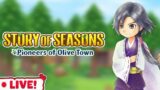 Playing Story of Seasons: Pioneers of Olive Town!