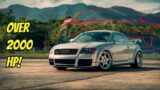 Racing an Audi TT Against AI-Powered Self-Driving Cars