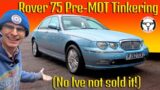 Rover 75 Pre-MOT tinkering – brake flush, subframe painting and extreme clean