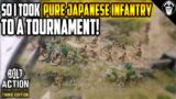 So I took the Imperial Japanese Army to a Tournament! | After Action Report | Bolt Action 3rd Ed.
