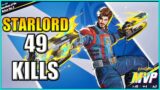 Starlord 49 Kills Gameplay | Marvel Rivals