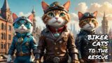 Steampunk biker cats to the rescue!