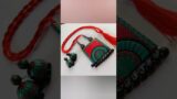 Terracotta jewellery #terracottajewellerymaking #shorts #jewellerydesign
